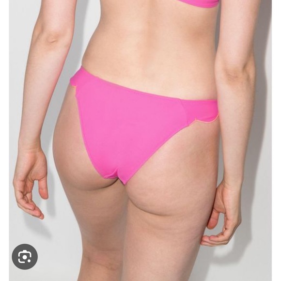 Agent Provocateur Lorna Scallop-edge Swim Bottom - Picture 1 of 7